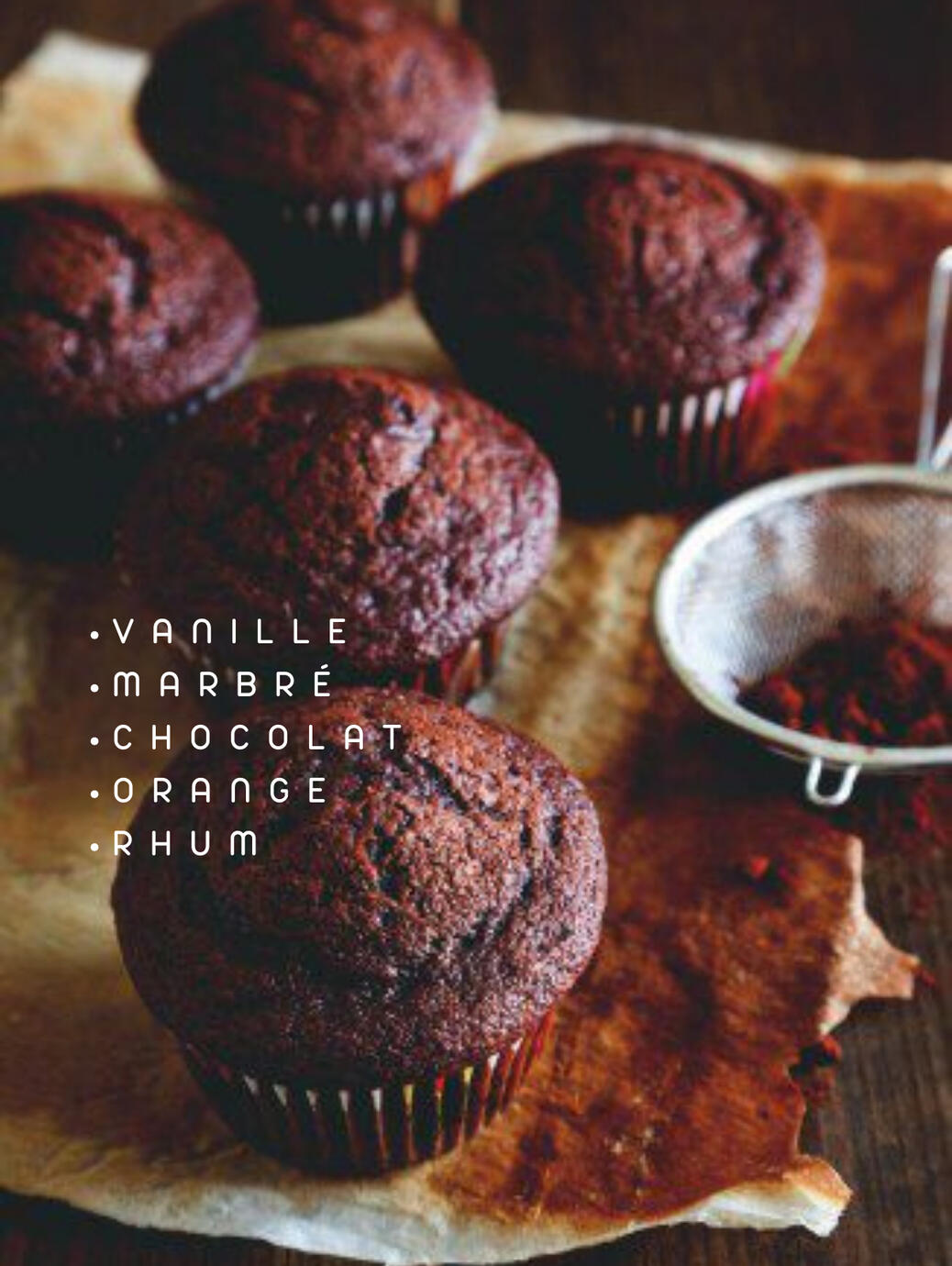 Muffins - 500 FCFA (10 pièces)